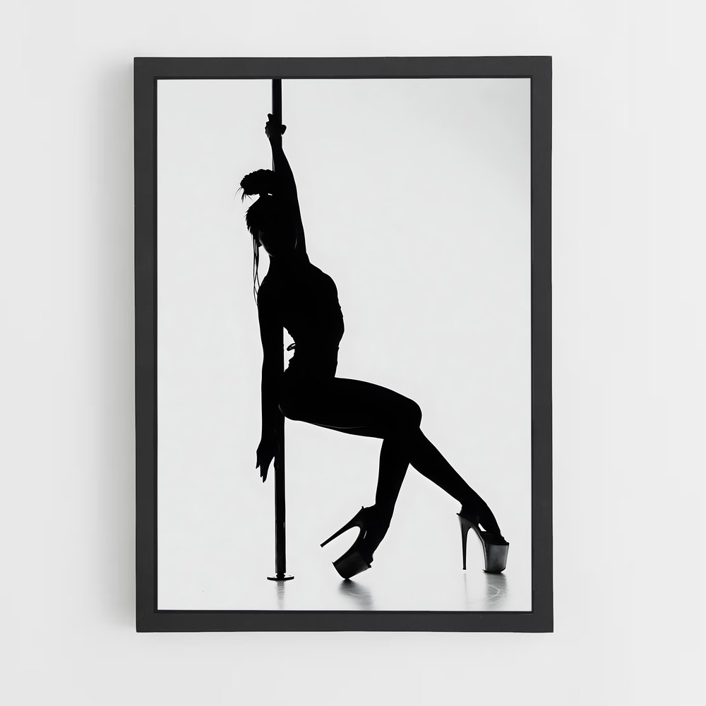 Poster Pole dancing mue – affiche Danse (vue 2)